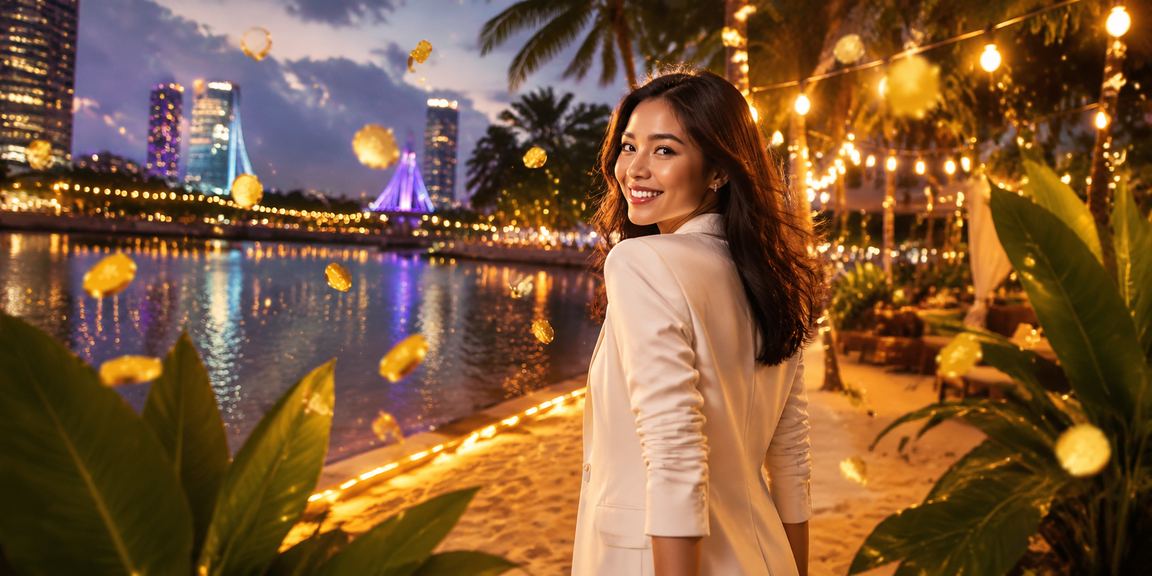 Pengguna membaca panduan permainan dan kategori platform pada telefon
